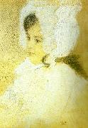 Gustav Klimt portratt av flicka France oil painting reproduction